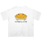 イラストレーターみやもとかずみのオリジナルグッズ通販 ∞ SUZURI（スズリ）のベルツノガエル Ceratophrys ornata Oversized T-Shirt