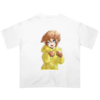 天谷日 ナポ男はいいぞのわんちゃん Oversized T-Shirt