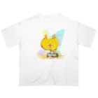 キノコファクトリーのDJねこ オーバーサイズTシャツ