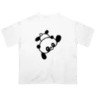 M-kuwaharaのPanda オーバーサイズTシャツ