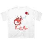 AINE RIUMのピンポン🏓パールTシャツ オーバーサイズTシャツ