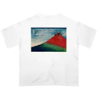 寿めでたや(ukiyoe)の浮世絵：葛飾北斎_冨嶽三十六景　凱風快晴 オーバーサイズTシャツ