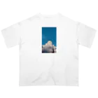 私のへやの住宅街の夏空 Oversized T-Shirt