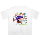 Divina AmoR-ART-のKiss you design  オーバーサイズTシャツ