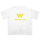 With No LimitのWith No Limit ロゴ Yellowバージョン オーバーサイズTシャツ