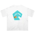 からふるなそらのりすと金魚がはじめまして！！(summer.ver) オーバーサイズTシャツ