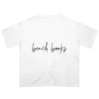 beach books NIGHTのbeach books oversized t-shirt Oversized T-Shirt