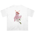 照嶌 雨子のうさみみちゃん オーバーサイズTシャツ