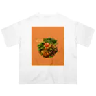 ポンコツおばさんのGinzaの担々麺 オーバーサイズTシャツ