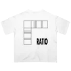 tenTenのRatio 比率模様 オーバーサイズTシャツ