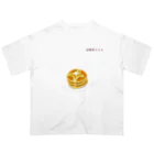 らららSHOPの夜喫茶らららのホットケーキ オーバーサイズTシャツ