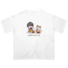 のんびりスパイスカレー販売所の架空のカレークラブ「WEEKEND CURRY CLUB」 Oversized T-Shirt