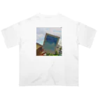 キャンバスアート_ショップの青空と蒼空と オーバーサイズTシャツ