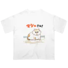 8clockの猫のマシュさん！ オーバーサイズTシャツ