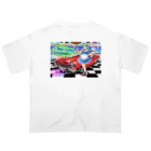 紫雲山 大泉寺の大泉寺アート御朱印「アマビエ50s」 Oversized T-Shirt