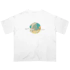 natoronのTHE FISH ARE JUST DRIFTING AROUND ME Oversized T-Shirt