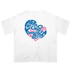 晴れ文字屋のLOVE♥ Oversized T-Shirt