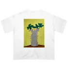 ルミリンネの多肉植物 y オーバーサイズTシャツ