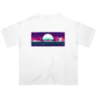 いちぼ君のお店のICHIBO-SynthWave Oversized T-Shirt