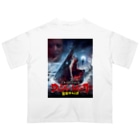 COMMA＋の『ウィジャ・シャーク 霊界サメ大戦』日本語ボツ版ジャケット Oversized T-Shirt