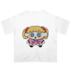 おいらマンモスの(明るい色用)ひざちゃんてーしゃつ オーバーサイズTシャツ