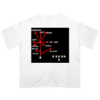 AAアメフトのRoute Tree Oversized T-Shirt