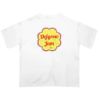 DEFGROWJAM apparelのDGJキャンディーロゴTシャツ オーバーサイズTシャツ