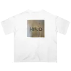 kazenoiroのHELLO！ オーバーサイズTシャツ