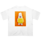 HARUNA AOKIのしゃぼんぼん・たまごニット オーバーサイズTシャツ