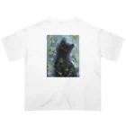 irosocagoodsのくろねこ Oversized T-Shirt