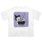 Mizna WadaのBlack Cauldron Oversized T-Shirt