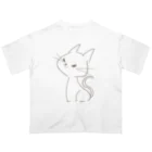 RinMのneko Oversized T-Shirt