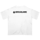 SOULBLAMEのSIMPLE LOGO TEE IN WHITE オーバーサイズTシャツ