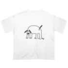 アニマルデザインのdog Oversized T-Shirt