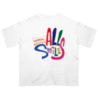 thanksactivityのALL Smiles オーバーサイズTシャツ