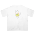 taiyakikoのぺこりねこ オーバーサイズTシャツ