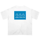 マインドマインのサウナ中毒 SAUNA ADDICTION 鮫 オーバーサイズTシャツ