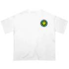 EWOKAITEMITAのお店のSmiling Flower オーバーサイズTシャツ