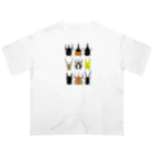 🐝KontyuMamaの世界のカブトムシクワガタ Oversized T-Shirt