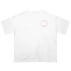 紫咲うにのまん（赤線） オーバーサイズTシャツ