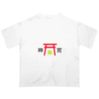 神風-KAMIKAZE-の神宮 -宝玉- オーバーサイズTシャツ