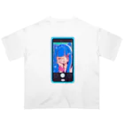 りんめろショップの地雷ちゃんセルフィ― Oversized T-Shirt