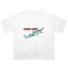 UKIPPAののこぎりざめ【深海魚シリーズ】DEEPSEA オーバーサイズTシャツ