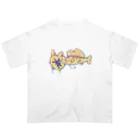 ウオノメのハートぶっ刺し♡カジキくん オーバーサイズTシャツ