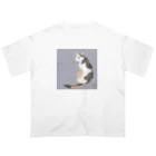 はるさめ商店の三毛猫 オーバーサイズTシャツ