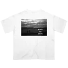 FILM CANERA FANのCloudy Sky and Ocean  オーバーサイズTシャツ