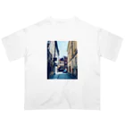 AKIRA_Wのプラハの路地 オーバーサイズTシャツ