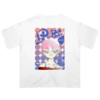 乾燥水路suzuri!の星の虹彩4メインビジュアル オーバーサイズTシャツ