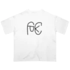 嫌われ者のアート工房　Archaic smileのデザイナーズFxxC  オーバーサイズTシャツ