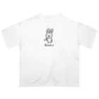 AndiamoのR a b b i t オーバーサイズTシャツ